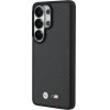 BMW Case M Kevlar Logo Magsafe For Samsung Galaxy S26 Ultra Black - (BMHMS26L24CFMMK)