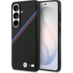 BMW Case Tricolor Metal Logo Magsafe For Samsung Galaxy S26 Black - (BMHMS26S25PCSPEK)