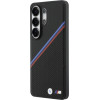 BMW Case Tricolor Metal Logo Magsafe For Samsung Galaxy S26 Ultra Black - (BMHMS26L25PCSPEK)