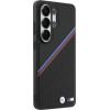 BMW Case Tricolor Metal Logo Magsafe For Samsung Galaxy S26 Ultra Black - (BMHMS26L25PCSPEK)
