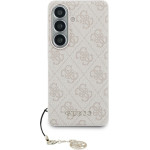 Guess Case 4G Classic Logo Charm Magsafe For Samsung Galaxy S26 Pink - (GUHMS26SGF4GPI)