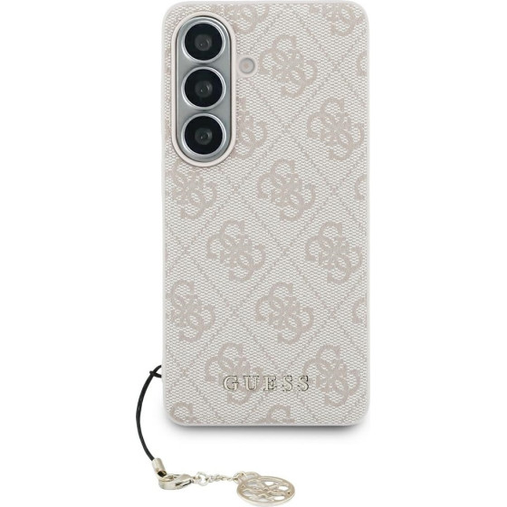 Guess Case 4G Classic Logo Charm Magsafe For Samsung Galaxy S26 Pink - (GUHMS26SGF4GPI)
