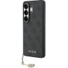 Guess Case 4G Classic Logo Charm Magsafe For Samsung Galaxy S26 Ultra Black - (GUHMS26LGF4GGR)