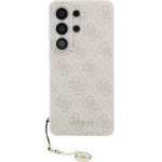 Guess Case 4G Classic Logo Charm Magsafe For Samsung Galaxy S26 Ultra Pink - (GUHMS26LGF4GPI)
