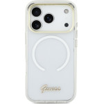 Guess Case Iml Gradient Script Metal Magsafe For Iphone 17 Air White - (GUHMP17M5HTGMCSH)