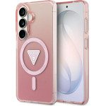 Guess Case Iml Gradient Triangle Magsafe For Samsung Galaxy S26 Pink - (GUHMS26SHGTMLCGP)