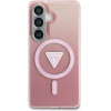 Guess Case Iml Gradient Triangle Magsafe For Samsung Galaxy S26 Pink - (GUHMS26SHGTMLCGP)