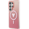Guess Case Iml Gradient Triangle Magsafe For Samsung Galaxy S26 Ultra Pink - (GUHMS26LHGTMLCGP)