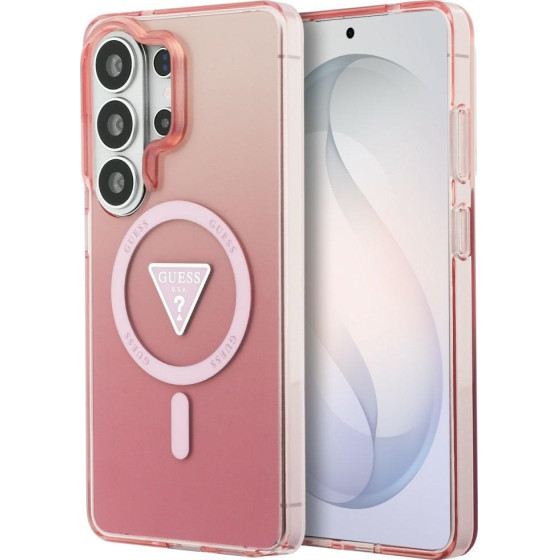 Guess Case Iml Gradient Triangle Magsafe For Samsung Galaxy S26 Ultra Pink - (GUHMS26LHGTMLCGP)