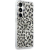 Guess Case Iml Leopard Print Triangle Magsafe For Samsung Galaxy S26 Black - (GUHMS26SHLEGTGLK)