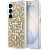 Guess Case Iml Leopard Print Triangle Magsafe For Samsung Galaxy S26 Brown - (GUHMS26SHLEGTGLW)