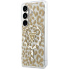 Guess Case Iml Leopard Print Triangle Magsafe For Samsung Galaxy S26 Brown - (GUHMS26SHLEGTGLW)