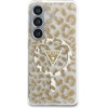 Guess Case Iml Leopard Print Triangle Magsafe For Samsung Galaxy S26 Brown - (GUHMS26SHLEGTGLW)
