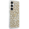 Guess Case Iml Leopard Print Triangle Magsafe For Samsung Galaxy S26 Brown - (GUHMS26SHLEGTGLW)