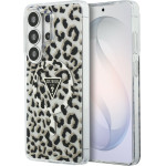 Guess Case Iml Leopard Print Triangle Magsafe For Samsung Galaxy S26 Ultra Black - (GUHMS26LHLEGTGLK)