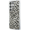 Guess Case Iml Leopard Print Triangle Magsafe For Samsung Galaxy S26 Ultra Black - (GUHMS26LHLEGTGLK)