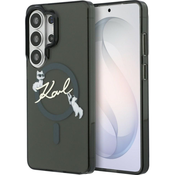 Karl Lagerfeld Case Iml Kc Script Magsafe For Samsung Galaxy S26 Ultra Black - (KLHMS26L5HKSCAK)
