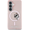 Karl Lagerfeld Case Iml Peekaboo Choupette Magsafe For Samsung Galaxy S26 Pink - (KLHMS26S6HCPSCP)