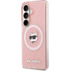 Karl Lagerfeld Case Iml Repeated Choupette Magsafe For Samsung Galaxy S26 Pink - (KLHMS26SHMKBCHOP)