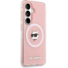 Karl Lagerfeld Case Iml Repeated Choupette Magsafe For Samsung Galaxy S26 Pink - (KLHMS26SHMKBCHOP)