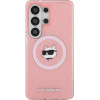 Karl Lagerfeld Case Iml Repeated Choupette Magsafe For Samsung Galaxy S26 Ultra Pink - (KLHMS26LHMKBCHOP)