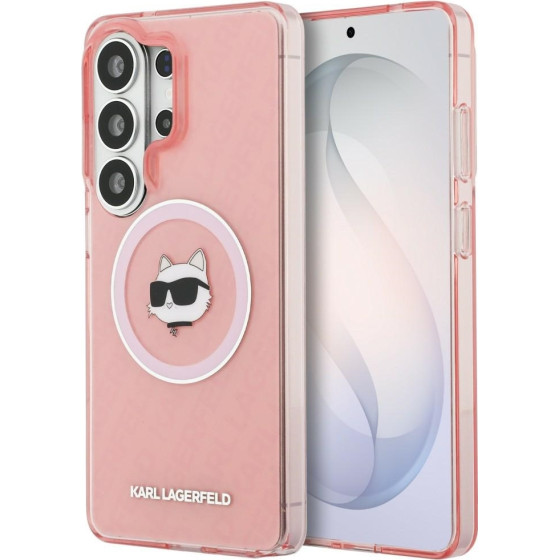 Karl Lagerfeld Case Iml Repeated Choupette Magsafe For Samsung Galaxy S26 Ultra Pink - (KLHMS26LHMKBCHOP)