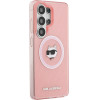Karl Lagerfeld Case Iml Repeated Choupette Magsafe For Samsung Galaxy S26 Ultra Pink - (KLHMS26LHMKBCHOP)