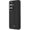MERCEDES Case Laurel Leaves Vertical Stripes Magsafe For Samsung Galaxy S26 Black - (MEHMS26S25RLDLKH)