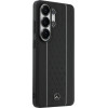 MERCEDES Case Laurel Leaves Vertical Stripes Magsafe For Samsung Galaxy S26 Ultra Black & White - (MEHMS26L25RPSLKH)