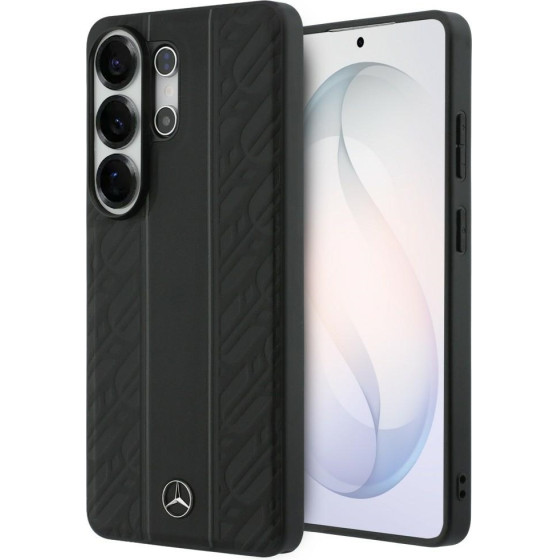 MERCEDES Case Laurel Leaves Vertical Stripes Magsafe For Samsung Galaxy S26 Ultra Black - (MEHMS26L25RLDLKH)