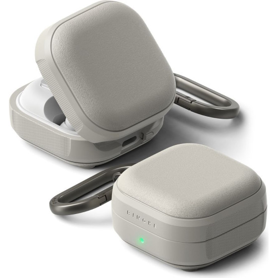 Ringke Onyx Magnetic Magsafe Samsung Galaxy Buds 4 / 4 Pro Warm GREY