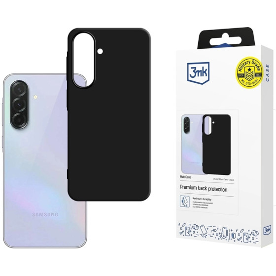 3MK Matt Case - Case For Samsung Galaxy A37 (Black) - (3MK_5903108736763)
