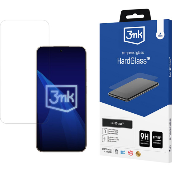 3MK Protection 3MK Hardglass Tempered Glass For Xiaomi Redmi Note 15 Pro - (W-3HarGl-ReNot15P-0)