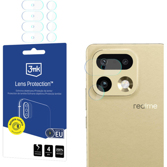 3MK Protection 3MK Lens Protection Hybrid Glass For Camera Lens On Realme 16 Pro 5G - (W-3LenProt-R16P-0)