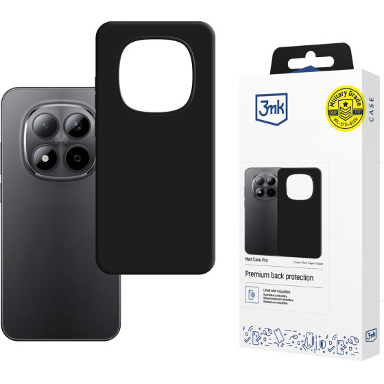 3MK Protection 3MK Matt Case Pro For Redmi Note 15 Pro - Matte Black - (W-3MatCasPr-ReNot15P-0)