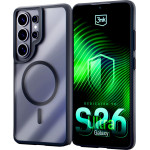 3MK Protection 3MK Satin Armor Magcase For Samsung Galaxy S26 Ultra - Transparent Black - (W-3SAMaCa-SGS26U-0)