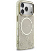 Guess Iml Peony Dot Magsafe Case For Iphone 17 Pro - Beige - (GUE005281-0)