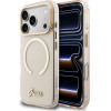 Guess Iml Script Metal Magsafe Case For Iphone 17 Pro - Pink - (GUE005267-0)