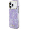 Guess Iml Shell Script Metal Magsafe Case For Iphone 17 Pro Max - Purple - (GUE005288-0)