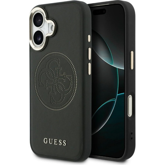 Guess Perforated 4G Magsafe Case For Iphone 17 - Black - (GUE005254-0)