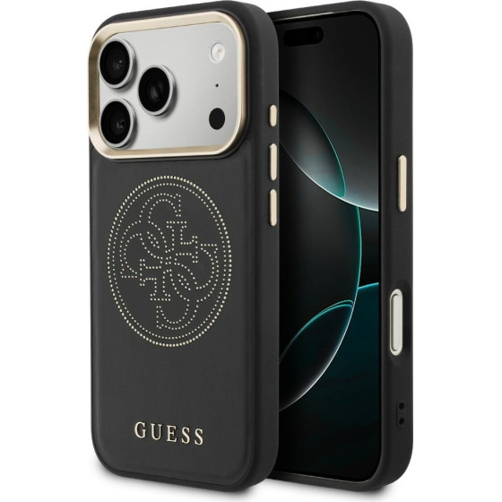 Guess Perforated 4G Magsafe Case For Iphone 17 Pro Max - Black - (GUE005256-0)