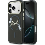 Karl Lagerfeld Iml Choupettes Karl Script Logo Magsafe Case For Iphone 17 Pro - Black - (KF002973-0)