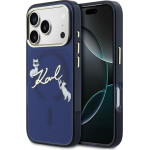 Karl Lagerfeld Iml Choupettes Karl Script Logo Magsafe Case For Iphone 17 Pro - Blue - (KF003011-0)