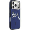 Karl Lagerfeld Iml Choupettes Karl Script Logo Magsafe Case For Iphone 17 Pro - Blue - (KF003011-0)