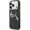 Karl Lagerfeld Iml Choupettes Karl Script Logo Magsafe Case For Iphone 17 Pro Max - Black - (KF002974-0)