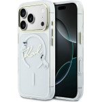 Karl Lagerfeld Iml Choupettes Karl Script Logo Magsafe Case For Iphone 17 Pro Max - Clear - (KF002982-0)