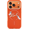 Karl Lagerfeld Iml Choupettes Karl Script Logo Magsafe Case For Iphone 17 Pro Max - Orange - (KF003006-0)