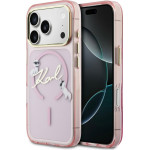 Karl Lagerfeld Iml Choupettes Karl Script Logo Magsafe Case For Iphone 17 Pro Max - Pink - (KF002978-0)