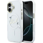 Karl Lagerfeld Iml Choupettes Karl Script Logo Magsafe Iphone 17 Case - Clear - (KF002979-0)