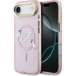 Karl Lagerfeld Iml Choupettes Karl Script Logo Magsafe Iphone Air Case - Pink - (KF002976-0)